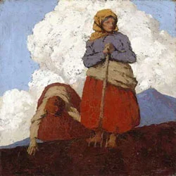 Paul Henry - the potato diggers