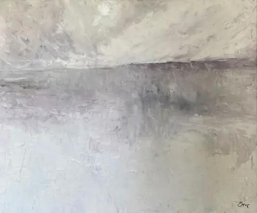 Resting Seas - Wild Atlantic Way - Irish seascape oil painting by Emily McCormack