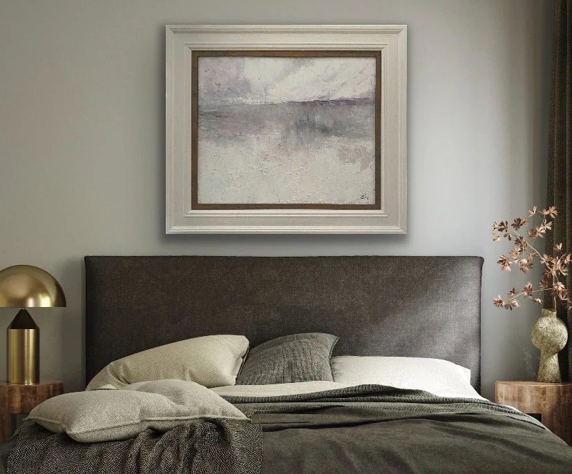 Resting Seas - Wild Atlantic Way - Irish seascape oil painting by Emily McCormack