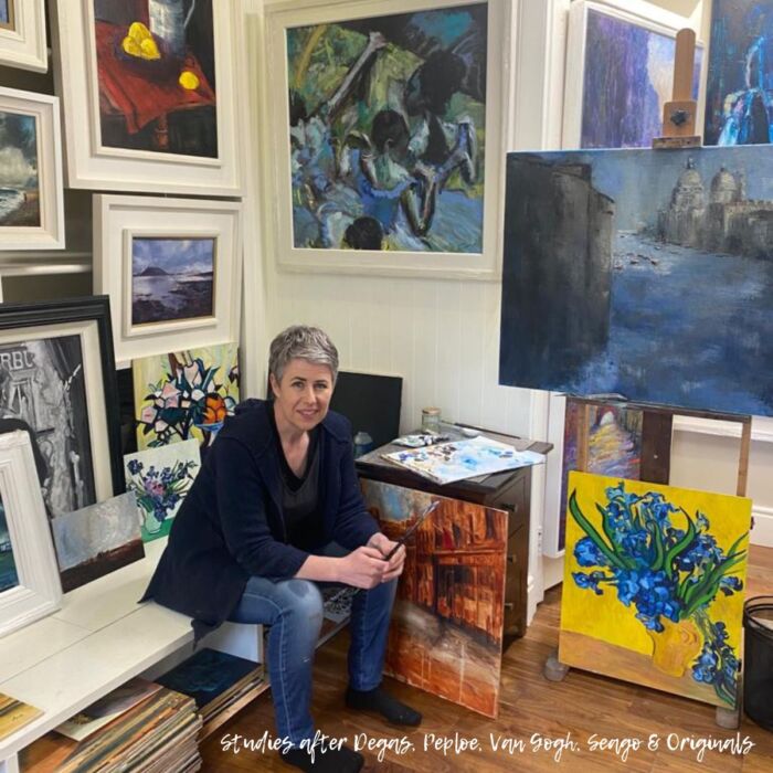 Emily McCormack tutor for the art workshops