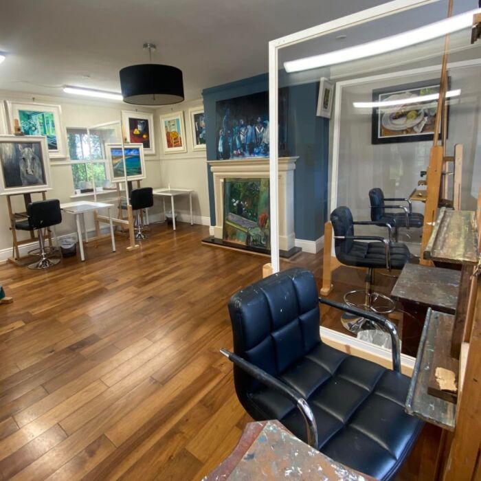 Inside the art school studio Dunboyne Co Meath