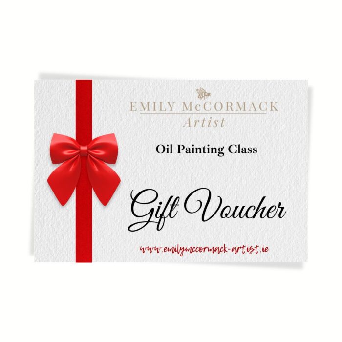 oil painting classes gift voucher