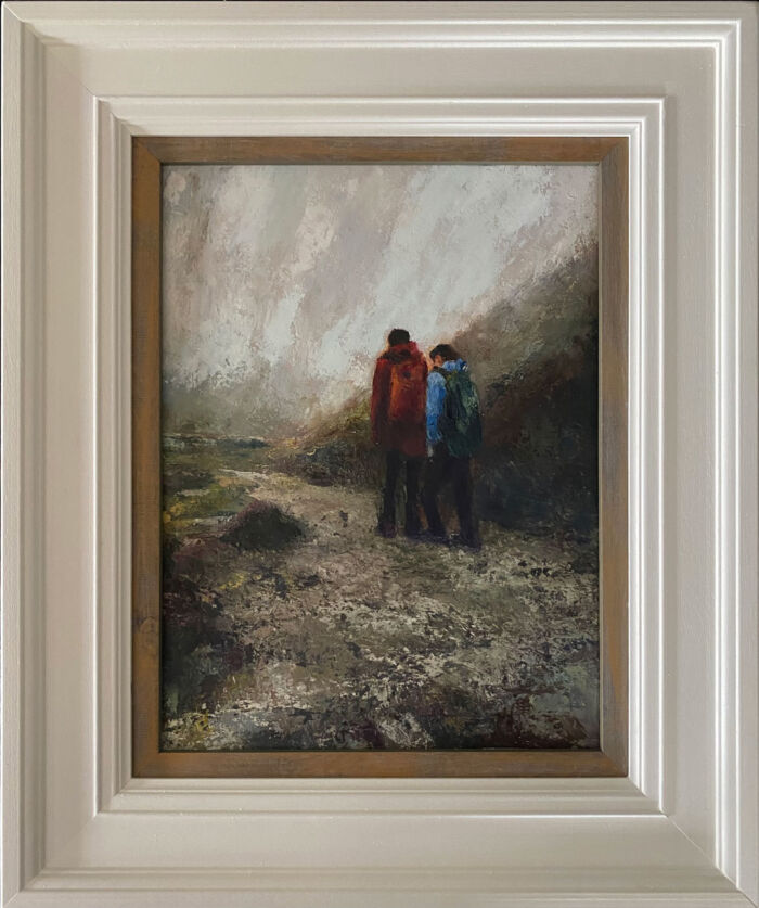 Searching for Narnia on the Mourne Mountains - original oil painting