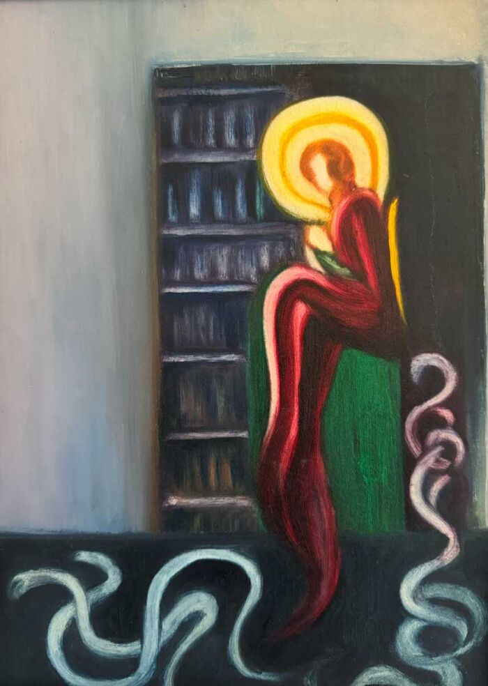 Eve, Creator of all Humanity - Original oil painting