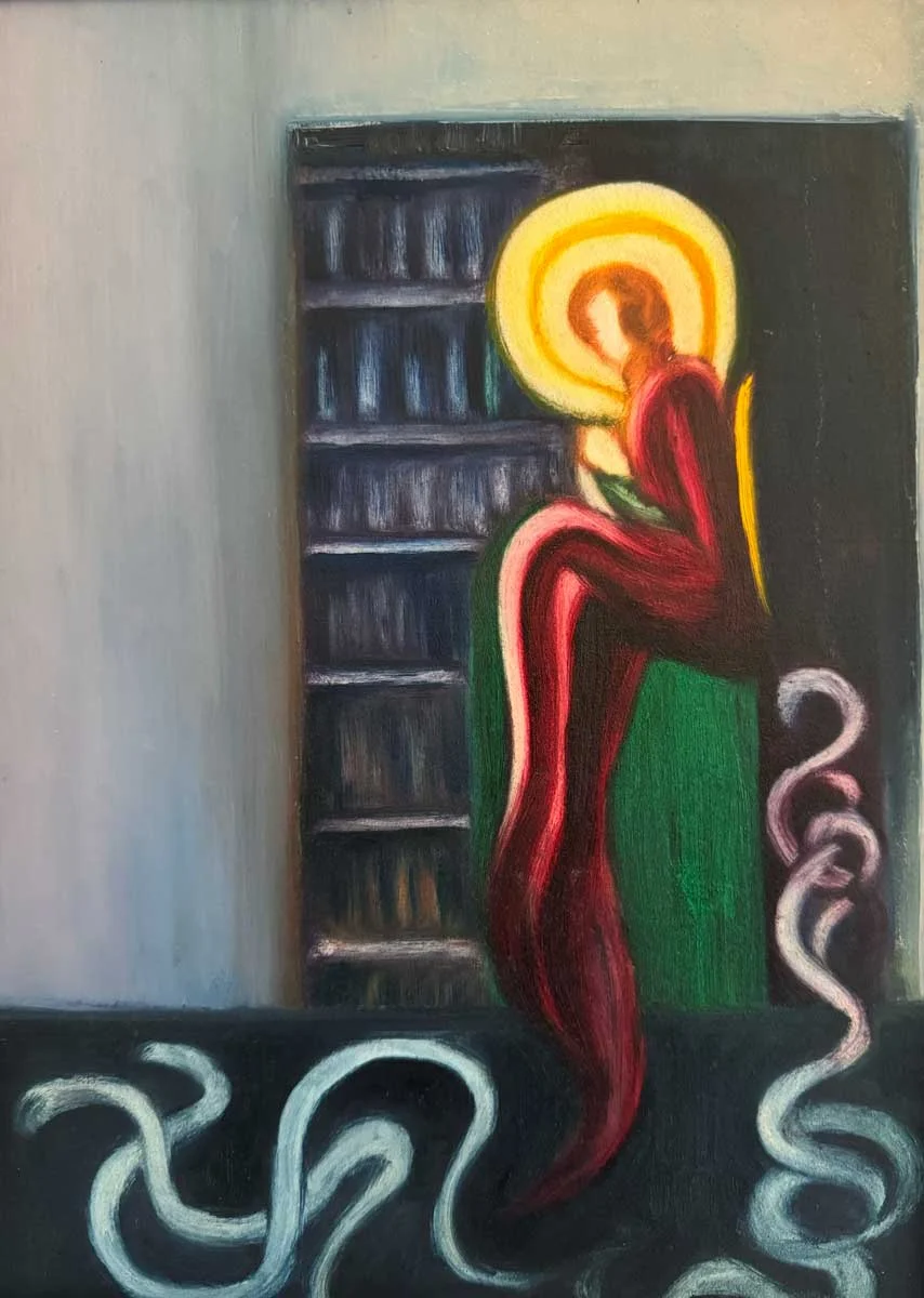 Eve, Creator of all Humanity – Original oil painting Eve, Creator of all Humanity - Original oil painting by Emily McCormack