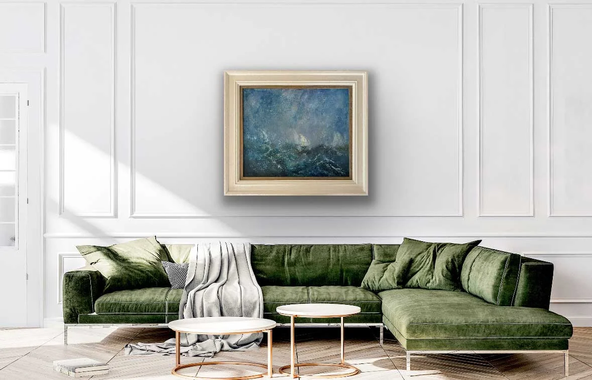Sailors Memory of the High Seas - Irish seascape painting by Emily McCormack