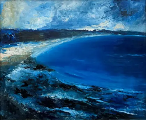 Summers Evening on the Wild Atlantic Way - Castlefreke - original oil painting