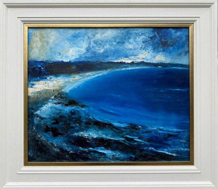 Summers Evening on the Wild Atlantic Way - Castlefreke - original oil painting