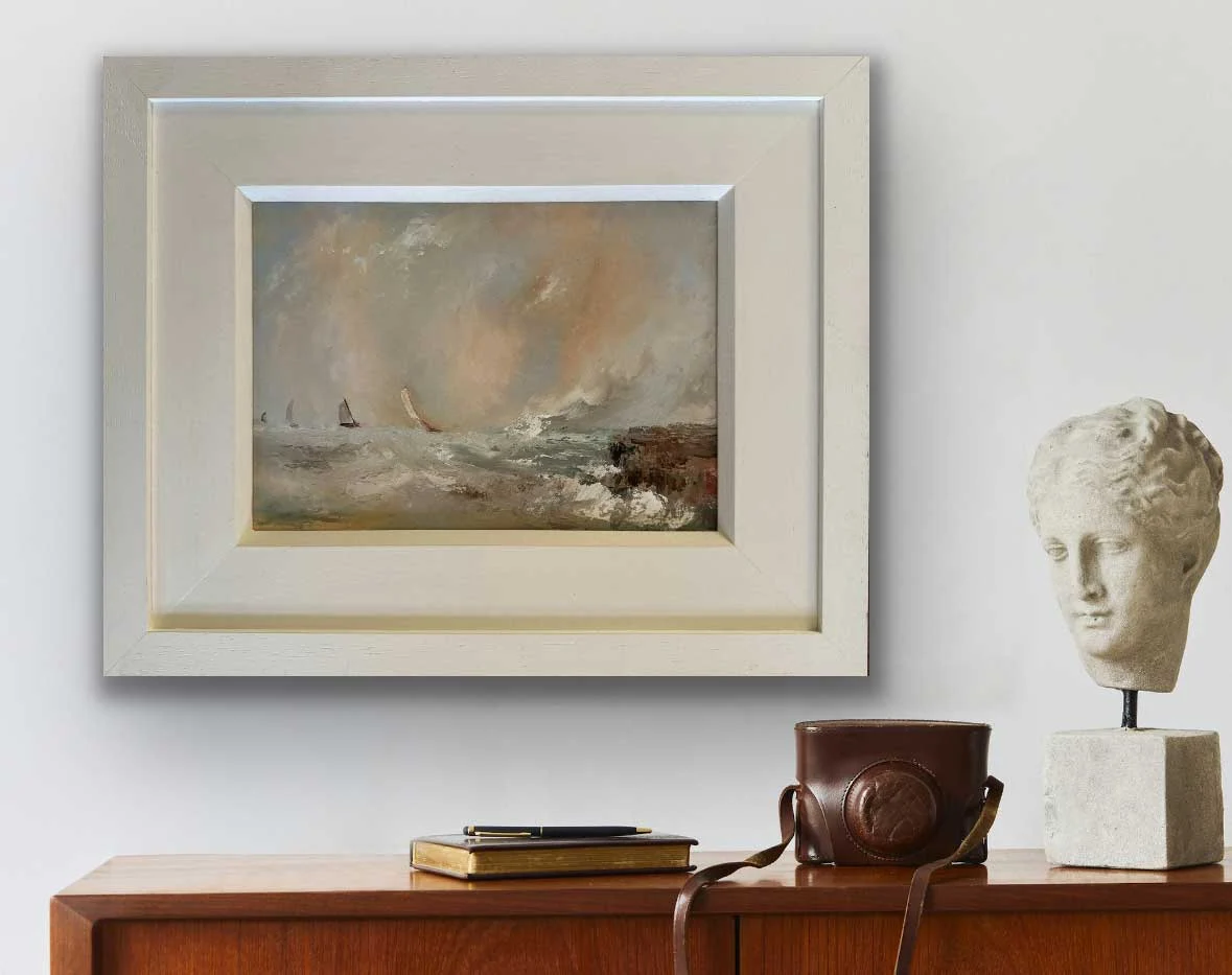 Just Off The Irish Coast - Original Oil Painting by Emily McCormack
