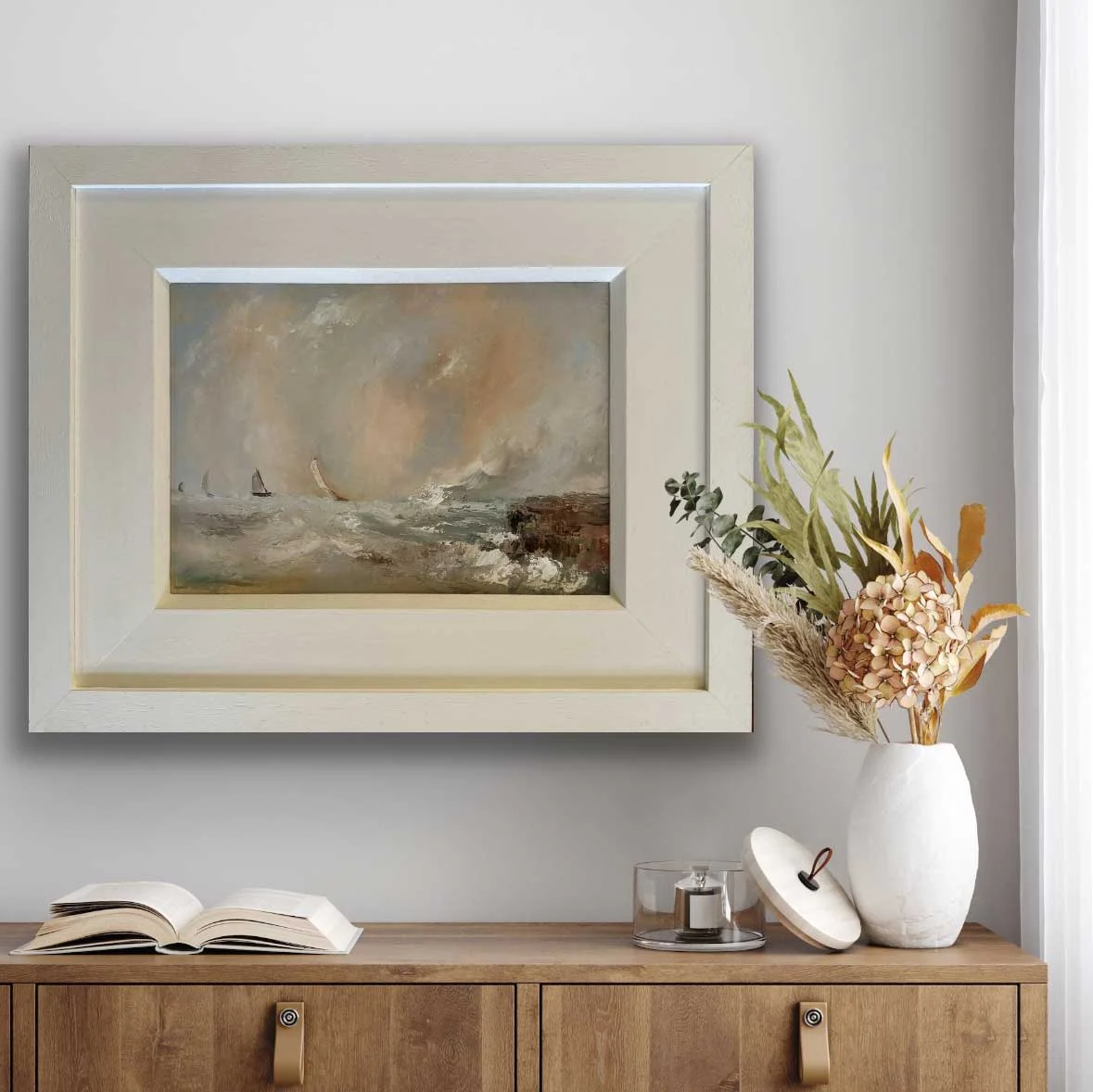 Just Off The Irish Coast - Original Oil Painting by Emily McCormack