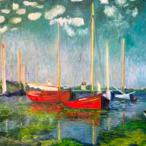 Summer Evenings, Sailing & Strolling after Monet