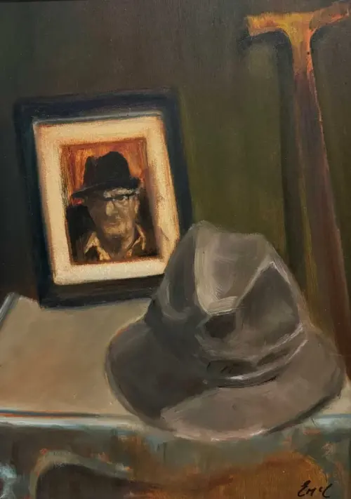 All That Remains After A Life Well Lived - Original Oil Painting by Emily McCormack