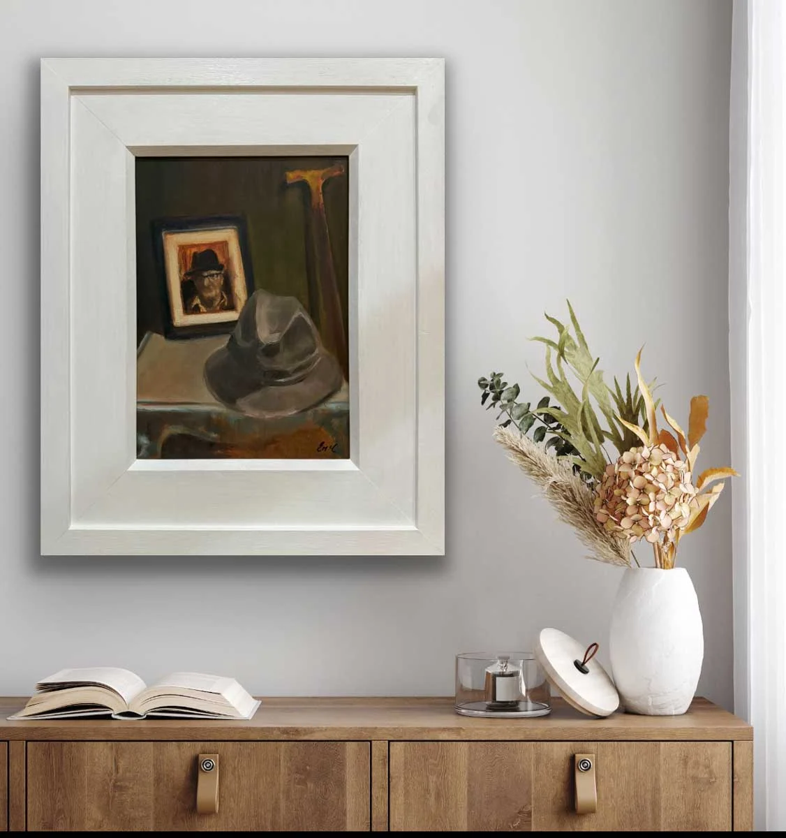All That Remains After A Life Well Lived - Original Oil Painting by Emily McCormack