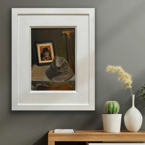 All That Remains After A Life Well Lived - Original Oil Painting