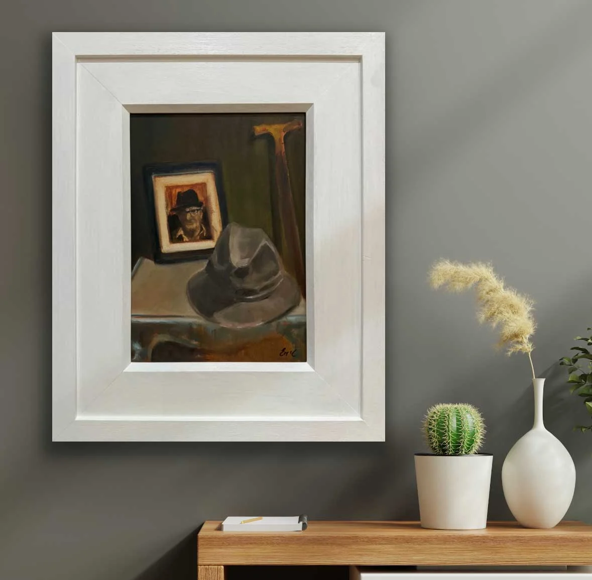 All That Remains After A Life Well Lived - Original Oil Painting by Emily McCormack