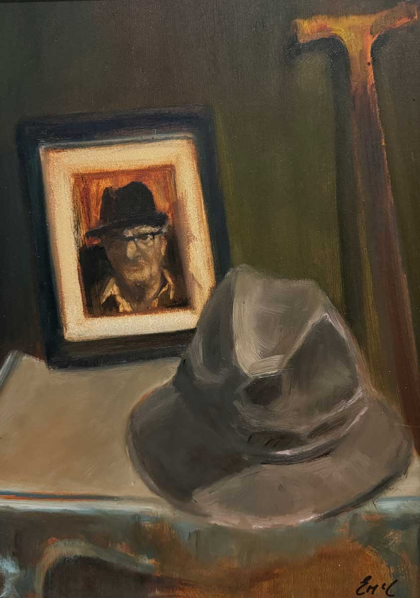 All That Remains After A Life Well Lived - Original Oil Painting