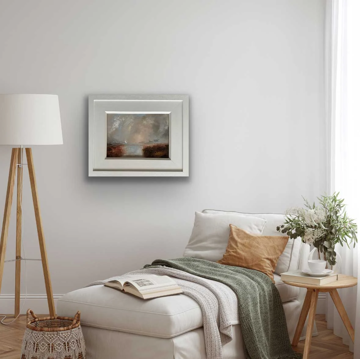 Along The Wild Atlantic Shores - warm cosy autumnal room by Emily McCormack