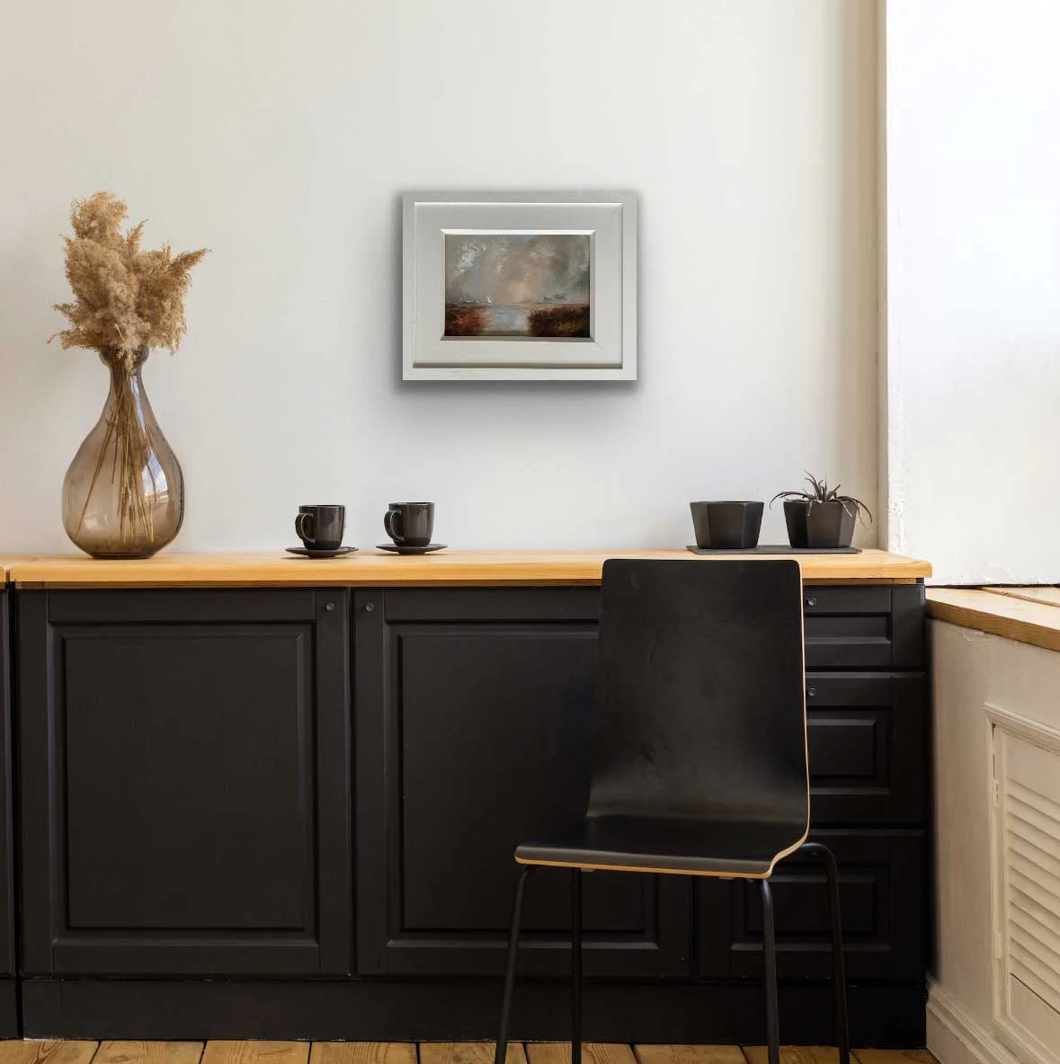 Wild Atlantic Way Ireland - painting in dining room by Emily McCormack