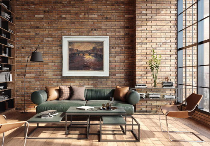 Dublin, as evening makes her appearance - original oil painting of Ireland