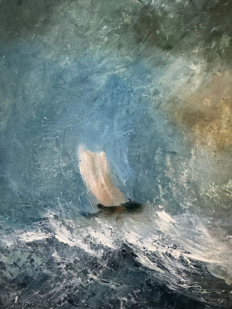 Wild Atlantic Way - Storm Chaser. Irish painting by Emily McCormack