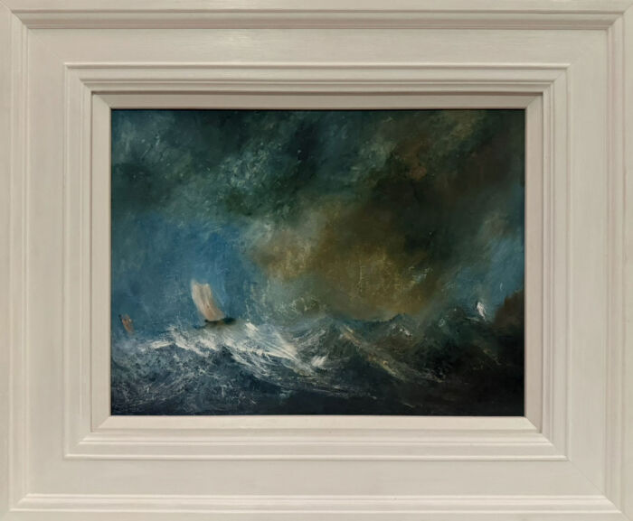 Wild Atlantic Way - Storm Chaser. Irish painting