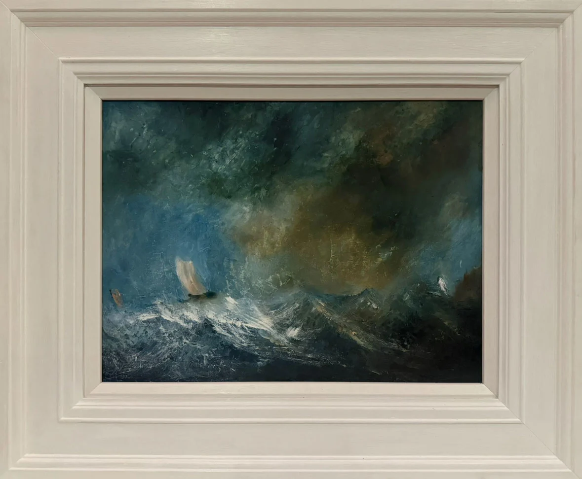 Wild Atlantic Way - Storm Chaser. Irish painting by Emily McCormack