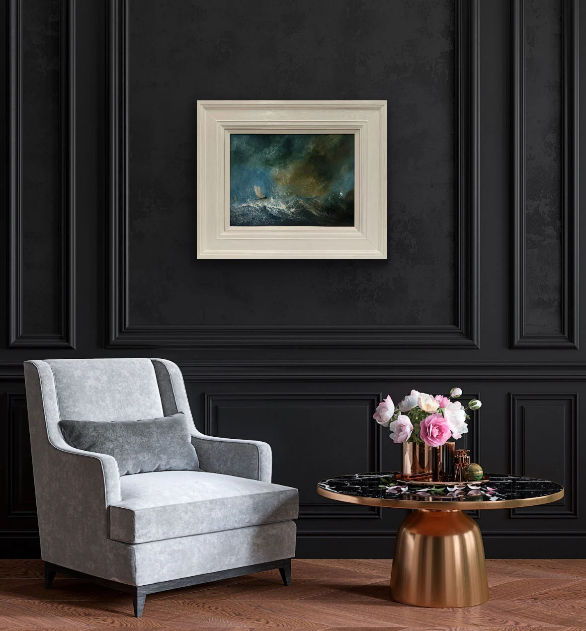 Wild Atlantic Way - Storm Chaser. Irish painting by Emily McCormack