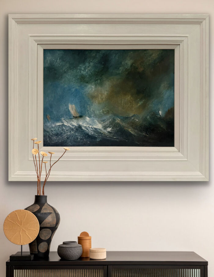 Wild Atlantic Way - Storm Chaser. Irish painting