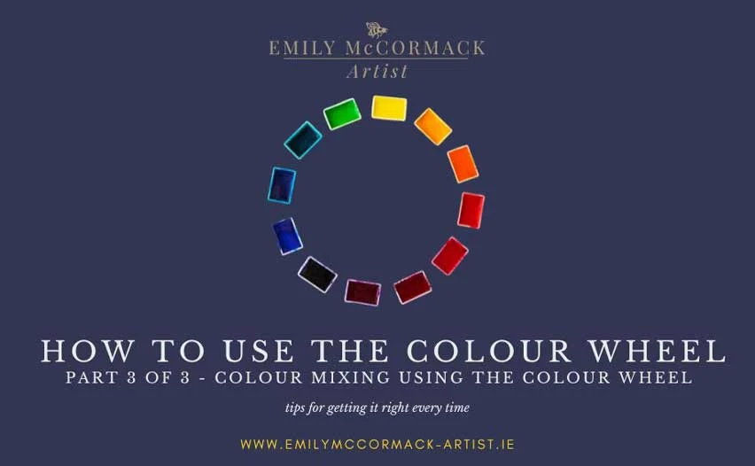 colour mixing using the colour wheel