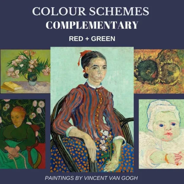 complementary colour scheme used by Van Gogh complementary colour scheme used by Van Gogh