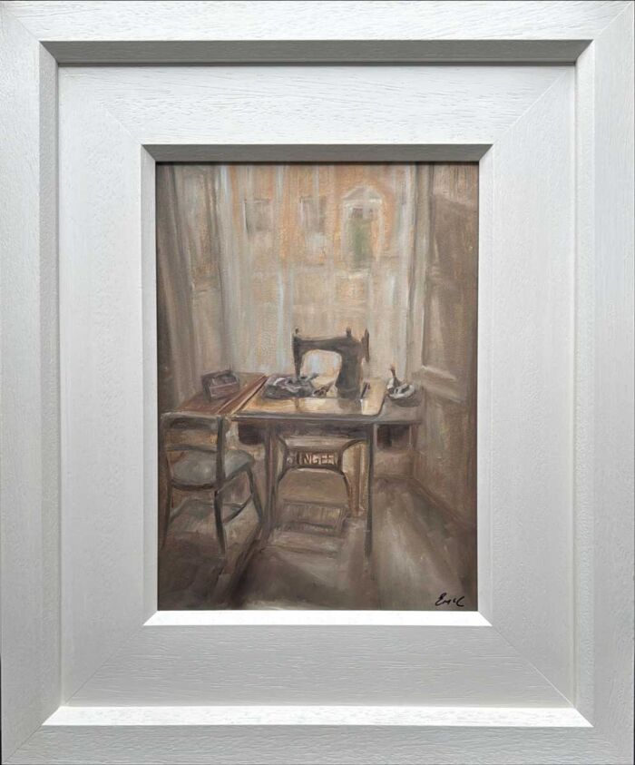 In the Quiet hours - Original still life oil painting