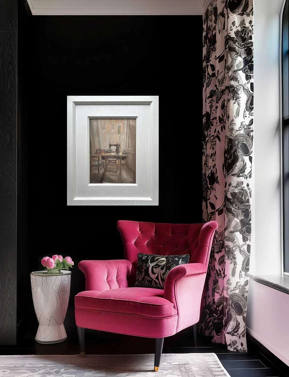 In the Quiet hours - Original still life oil painting - Painting by Irish artist Emily McCormack