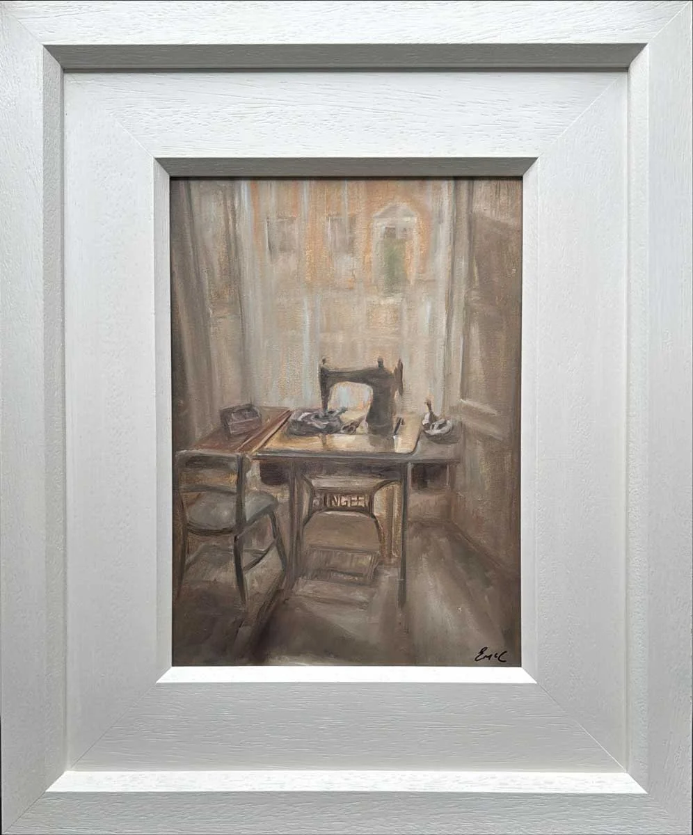 In the Quiet hours - Original still life oil painting - Painting by Irish artist Emily McCormack