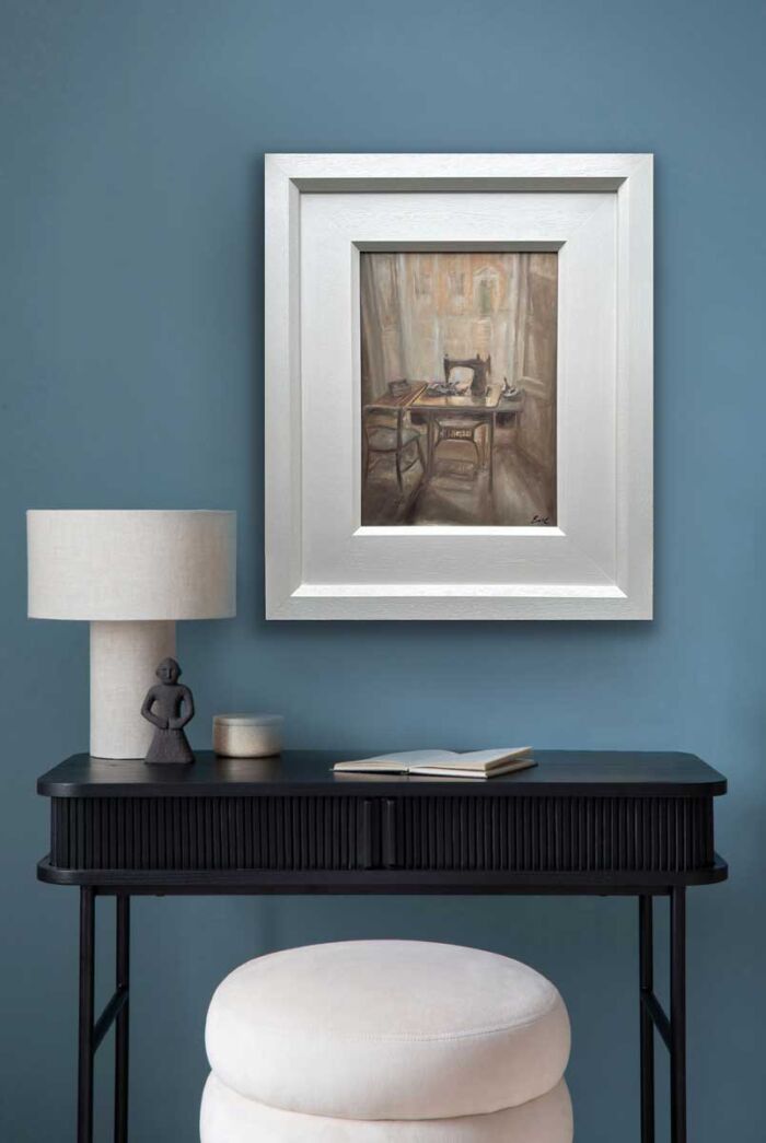 In the Quiet hours - Original still life oil painting