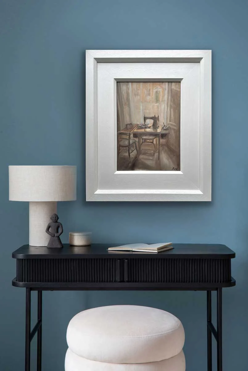 In the Quiet hours - Original still life oil painting - Painting by Irish artist Emily McCormack