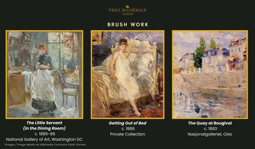 Berthe Morisot - brush work