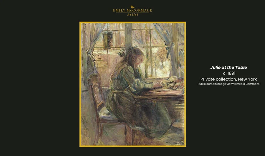 Berthe Morisot - daughter Julie