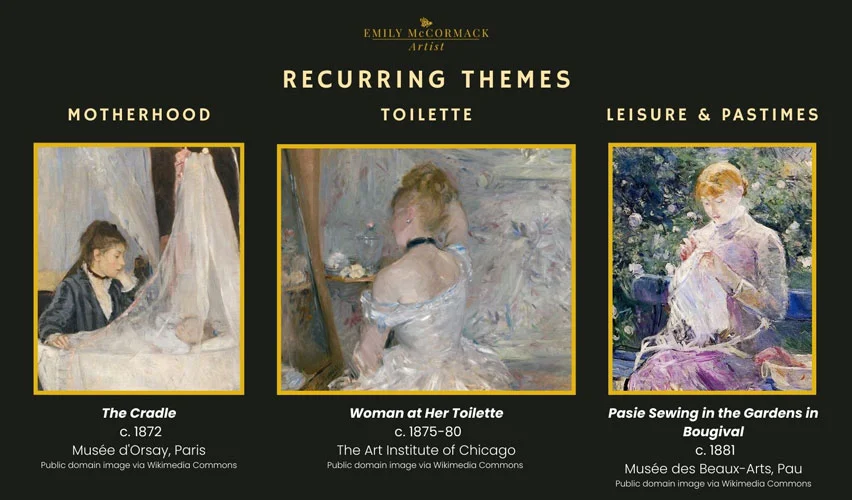 Berthe Morisot - painted the world around her