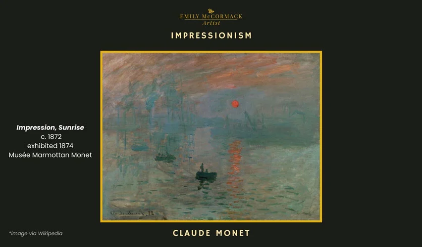 Claude Monet impressionism