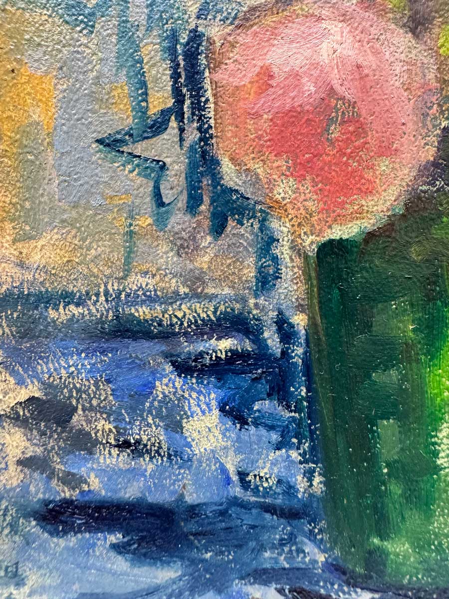 A Quiet Arrangement - original floral oil painting - Emily McCormack