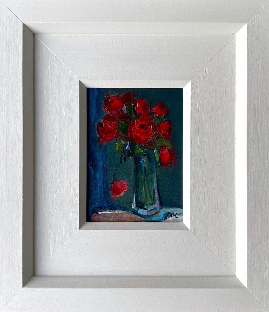 After The Celebration - original floral oil painting - Emily McCormack
