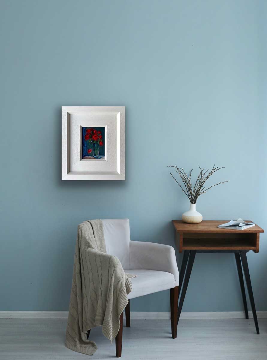 After The Celebration - original floral oil painting - Emily McCormack