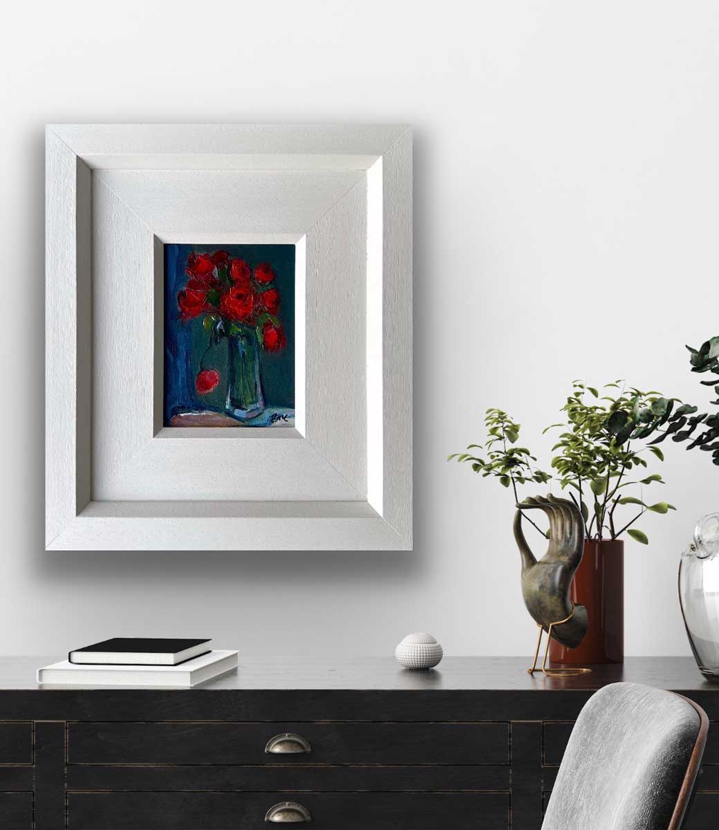 After The Celebration - original floral oil painting - Emily McCormack