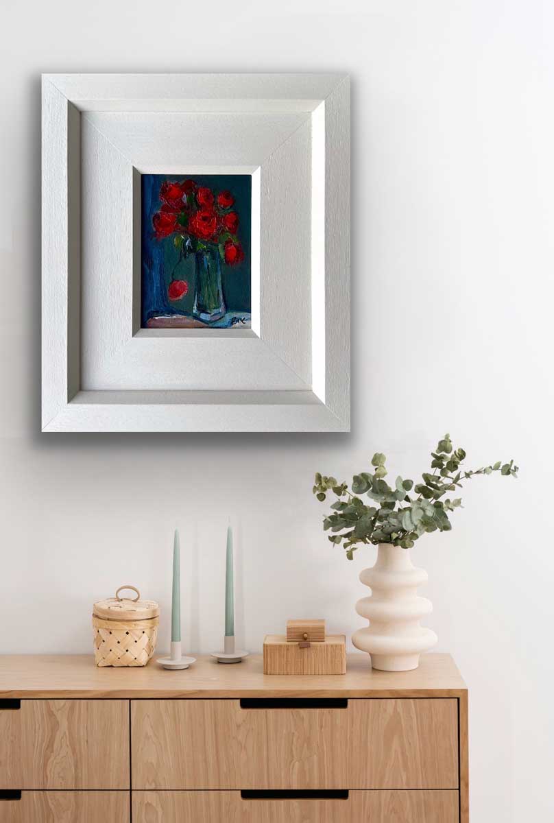 After The Celebration - original floral oil painting - Emily McCormack