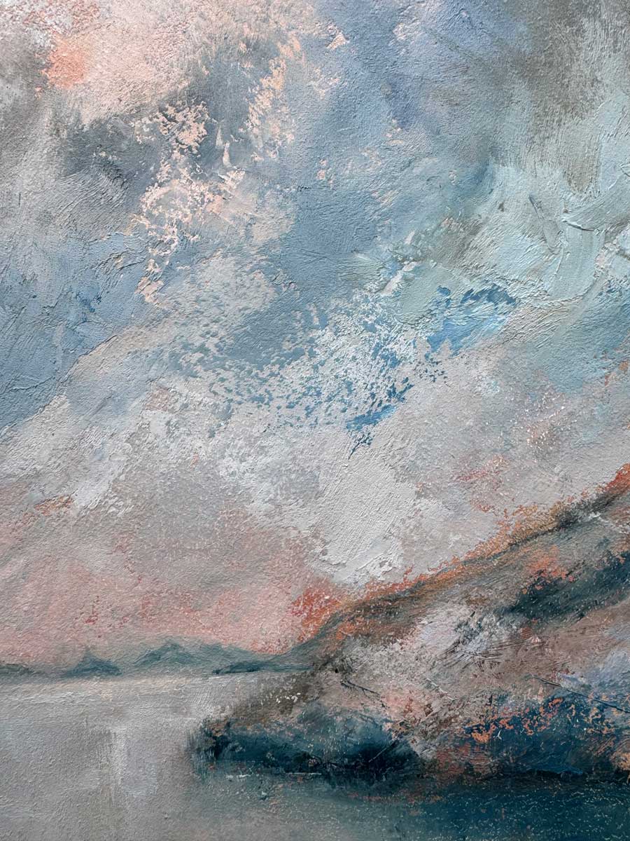 Atlantic Light, Killary Harbour - original oil painting Emily McCormack