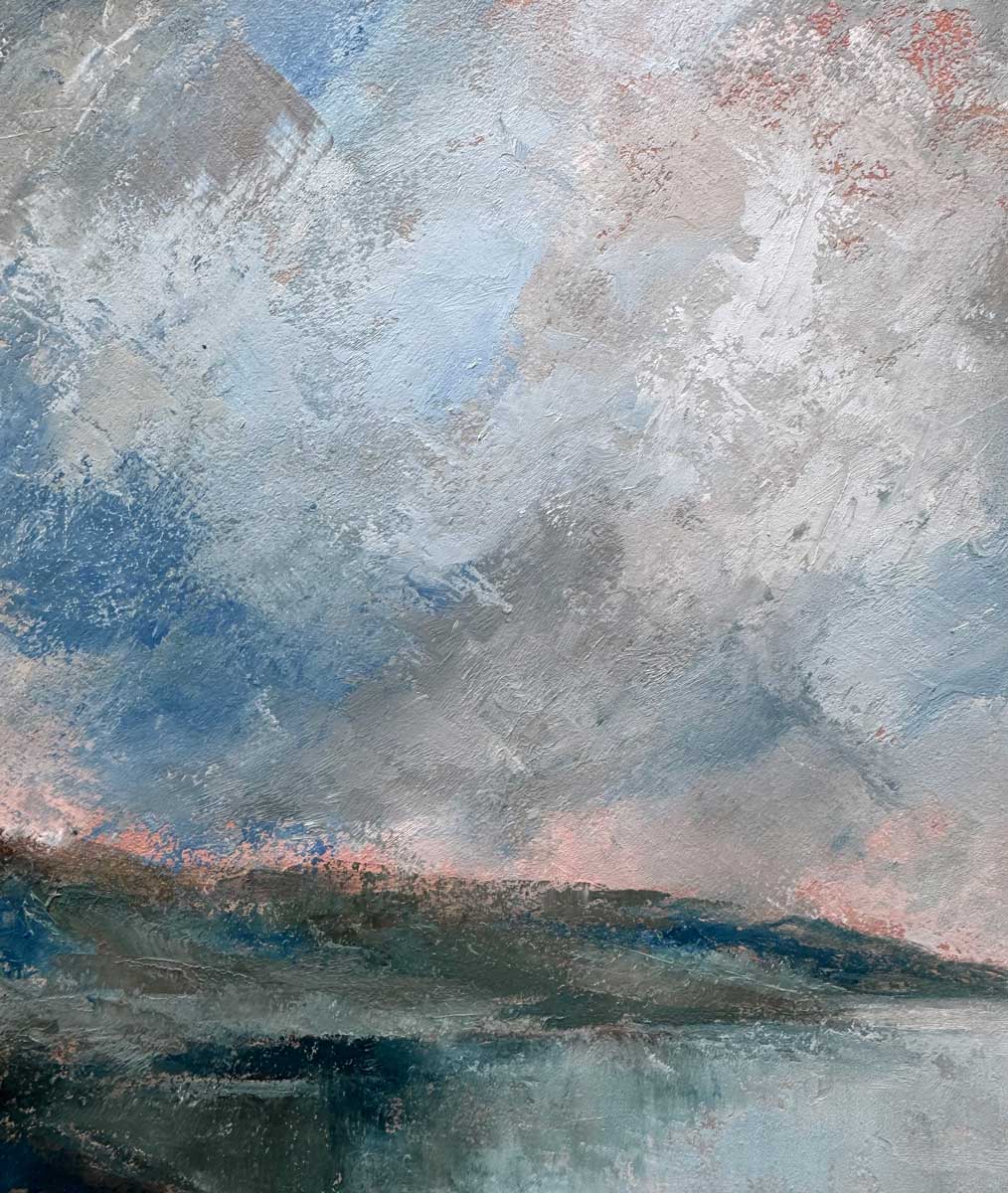 Atlantic Light, Killary Harbour - original oil painting Emily McCormack