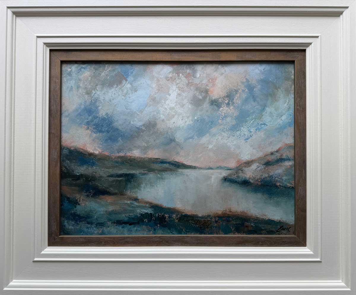 Atlantic Light, Killary Harbour - original oil painting Emily McCormack
