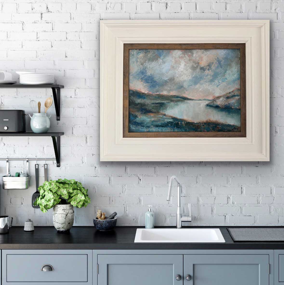Atlantic Light, Killary Harbour - original oil painting Emily McCormack
