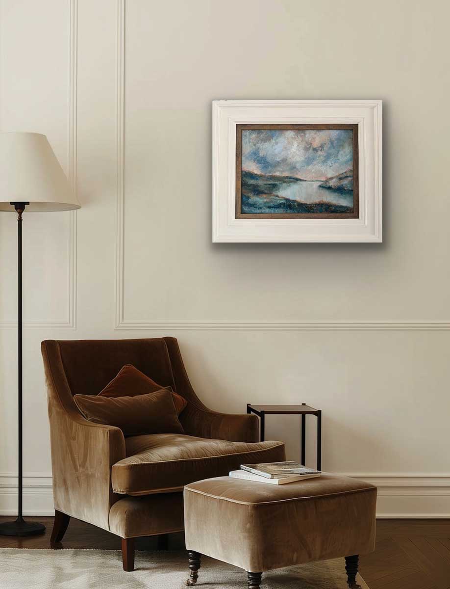Atlantic Light, Killary Harbour - original oil painting Emily McCormack