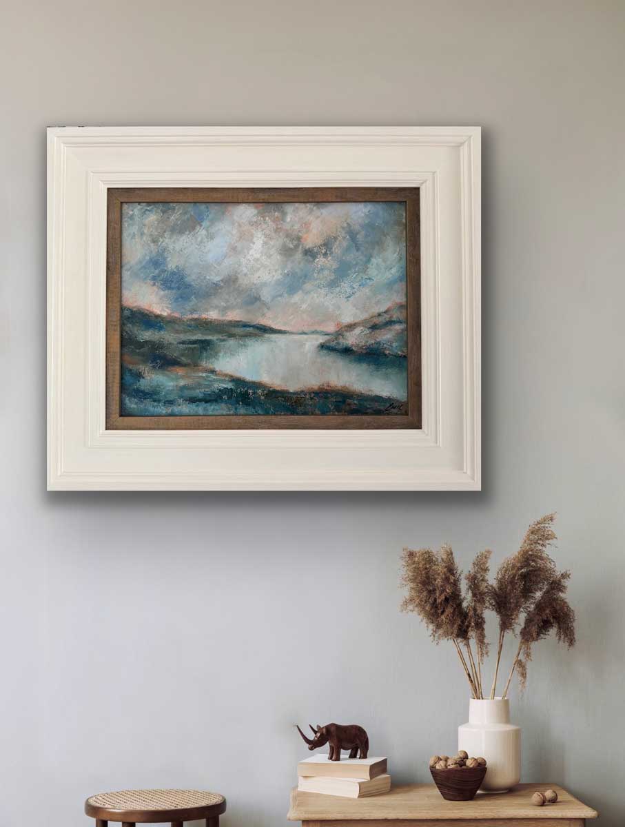 Atlantic Light, Killary Harbour - original oil painting Emily McCormack